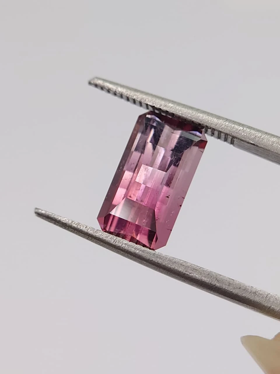 2.6ct Natural Bicolor Tourmaline from Afghanistan — view 4